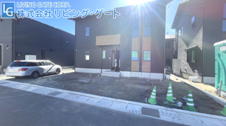 【外観】 | 笛吹市春日居町鎮目 新築戸建 全5棟の2号棟 敷地面積232.16平米