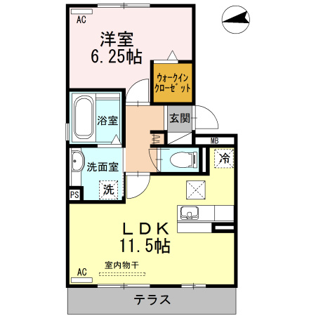 【間取り】 | カサ・ルーチェⅡ