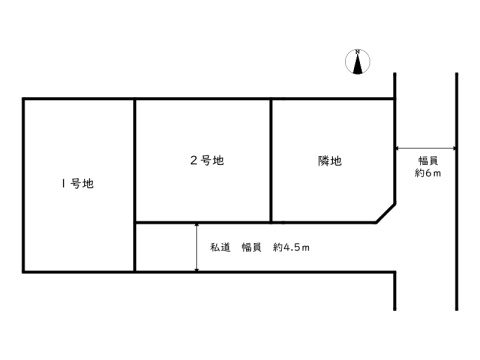 【区画図】 | 姫路市上大野4丁目／全2棟