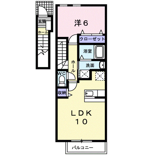【間取り】 | キャトル・セゾンⅡ