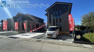 【外観】 | 甲府市上町 新築戸建 全2棟の1号棟 敷地面積205.27平米