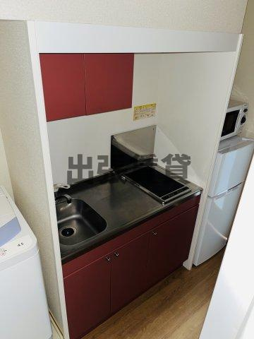 家具家電付き！レオパレスアビタシオンⅡのキッチン