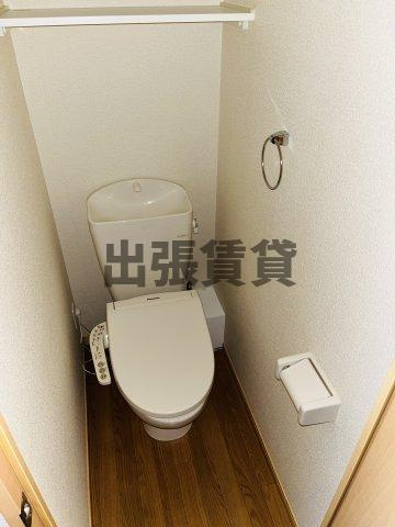 家具家電付き！レオパレスアビタシオンⅡのトイレ