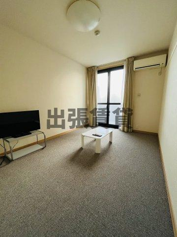 家具家電付き！レオパレスアビタシオンⅡの居間・リビング