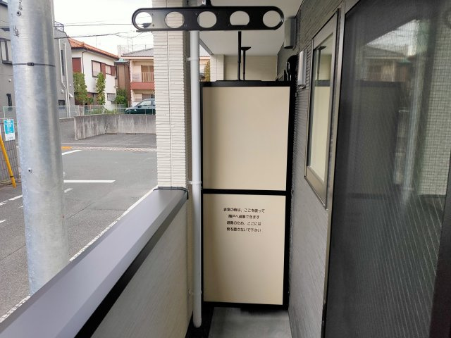 ARCADIAのバルコニー