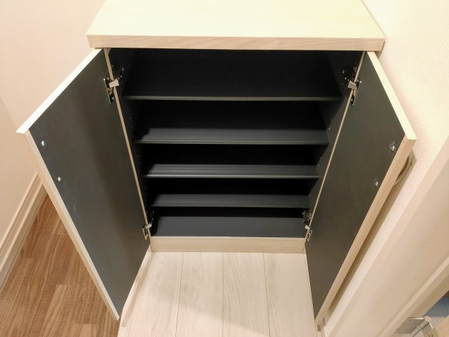 ARCADIAの収納|写真は302号室のもの、同タイプです。