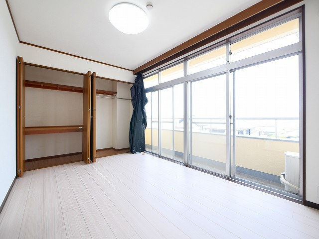 マンション　ヒライの寝室