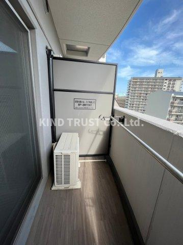 LIHITのバルコニー|陽当たり良好なバルコニーです