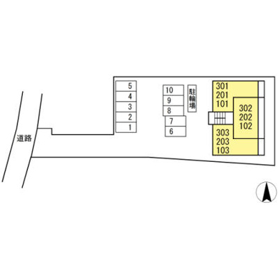 【区画図】 | D-room安城寺