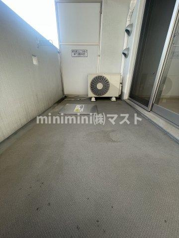 グランド上町のバルコニー