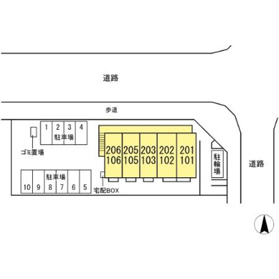 【駐車場】 | 仮称）D-roomきぬの台6丁目