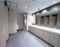 大井競馬場前ショッピングモールウィラ大井オフィス棟のトイレ