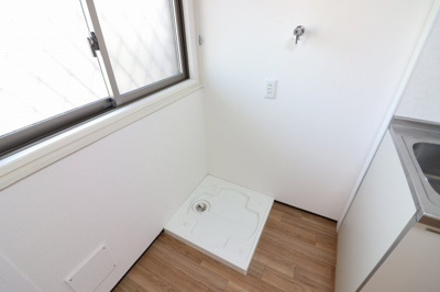 【設備】 | 鈴木マンション | 室内に洗濯機置けます