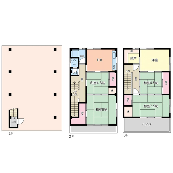 【間取り】 | 高知市薊野南町