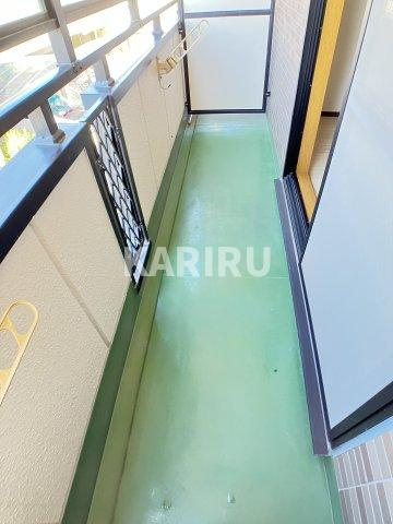 ハイツグランマークのバルコニー