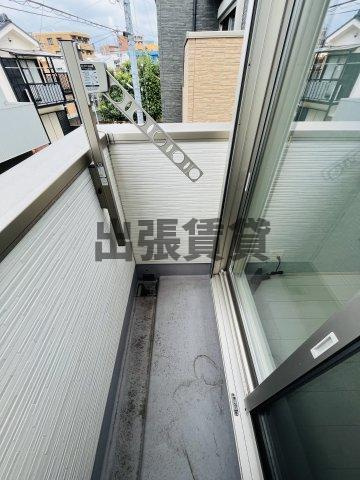 仲介手数料0円！GRANDTIC栄生駅前のバルコニー