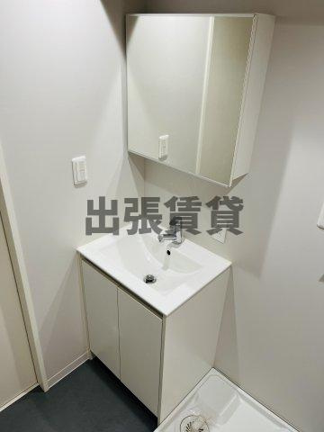 仲介手数料0円！リーブラ庄内通の洗面所