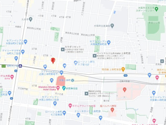 【地図】 | S‐RESIDENCE大阪上本町