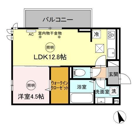 プラザ宮園の間取り