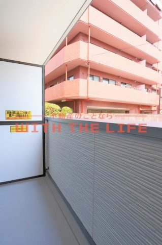 Rassure N・K【キャッシュバック対象物件】のバルコニー|お洗濯にも便利なバルコニー付き