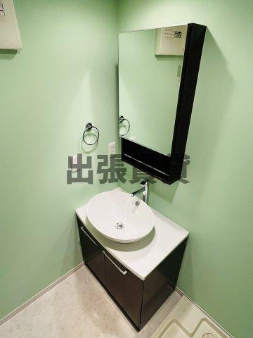 コンフォート本陣通の洗面所