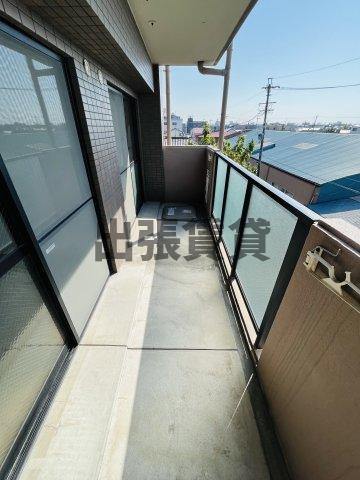 仲介手数料0円！リエス中村公園西のバルコニー