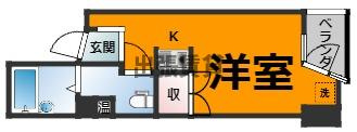 仲介手数料0円！三喜マンションの間取り