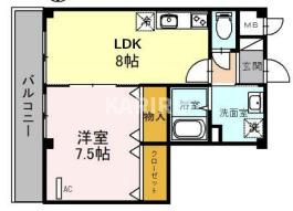 ハイツグランマークの間取り