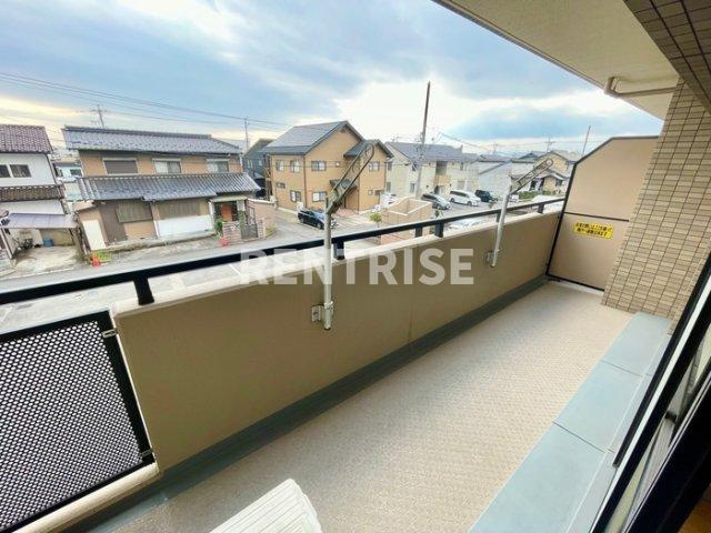 カンタベリーコートのバルコニー