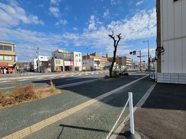 城見町月極駐車場の外観