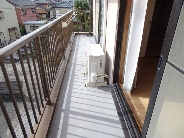 コーポ坂本のバルコニー