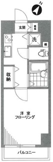 【間取り】 | パークウェルツインズ戸越銀座壱番館