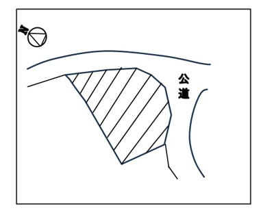 【区画図】 | 塩嶺高原別荘 売地62 | 区画図