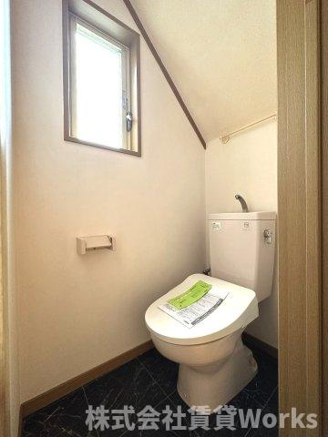 ラバーズハウス川内のトイレ|清潔感のあるトイレです