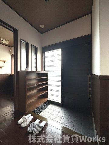 ラバーズハウス川内の玄関|きれいな玄関です