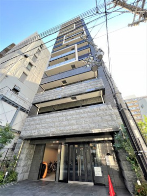 【外観】 | プレサンス新町ウィズ ジョイ | 重厚感とスタイリッシュさが共存する外観のマンションです★☆