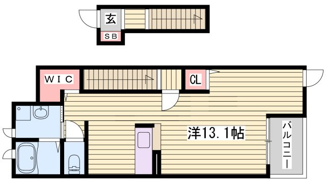 Ｆｌａｔｓ　ＮＫＴの間取り