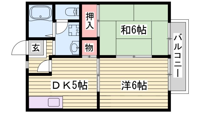 ピュアコートシミズの間取り