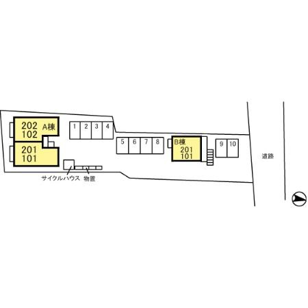 シャルル　アモリの区画図