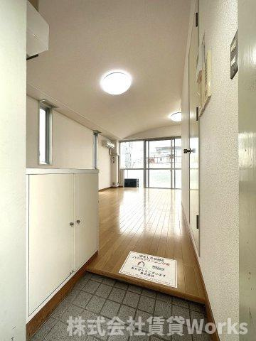 エンゼルハイツエクシブの玄関|落ち着いた玄関です