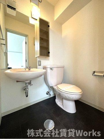 エンゼルハイツエクシブのトイレ|シンプルで使いやすいトイレです
