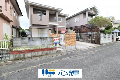 【前面道路含む現地写真】 | 山陽小野田市埴生（中古2階建） | 駐車スペース２台確保です。