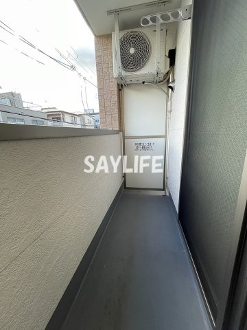 フジパレス城東諏訪Ⅱ番館のバルコニー