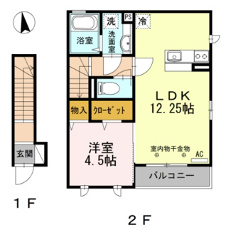 【間取り】 | ラヴェール美松