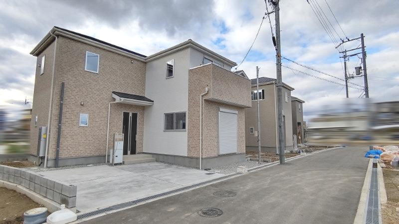 池田市神田２丁目の新築一戸建の外観|１号棟