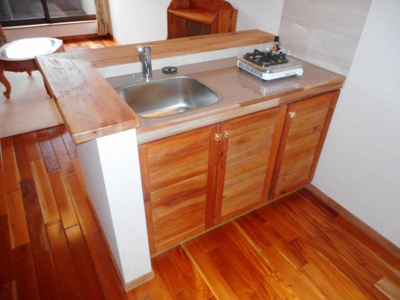 【キッチン】 | セザンヌ松井 | 一口コンロ有り（※写真はイメージです、現況優先となります）