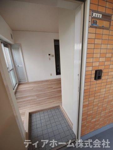 ノースビレッジの玄関|落ち着いた玄関です