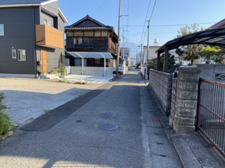 【前面道路含む現地写真】 | 新居浜市中須賀2丁目　売土地