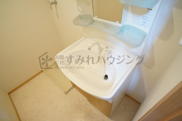 corte quattro（コルテクアトロ）の洗面所