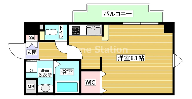 【間取り】 | マルセイ玉川マンション
